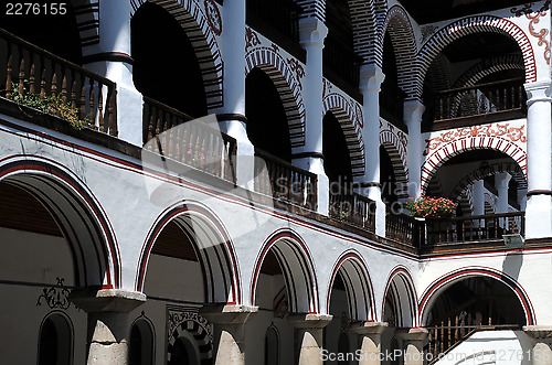 Image of Closeup Rila Monastery