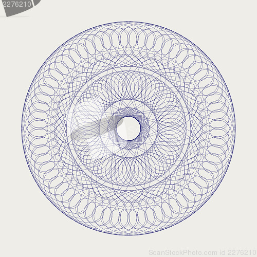 Image of Round lace ornament 2