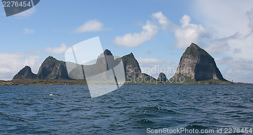 Image of Mountain in the sea