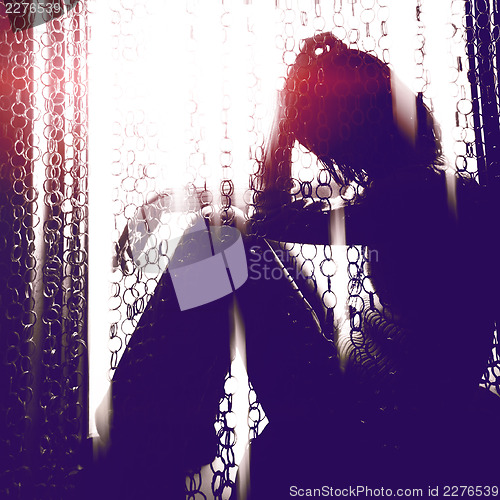 Image of Lonely woman 