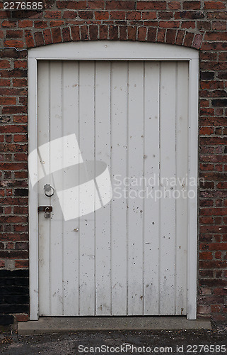 Image of wooden door