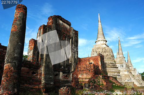 Image of Ancient wat in Thailand