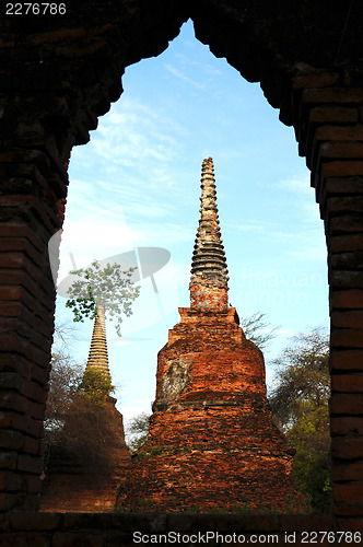 Image of Ancient wat in Thailand