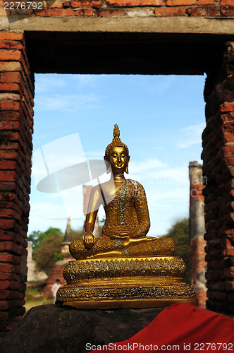 Image of Ancient wat in Thailand