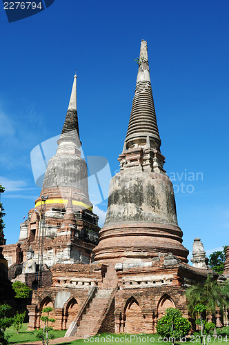 Image of Ancient wat in Thailand