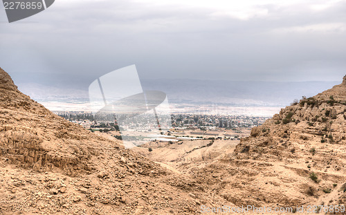 Image of Jericho in judean desert