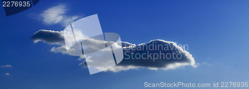 Image of  beautiful clouds in the sky