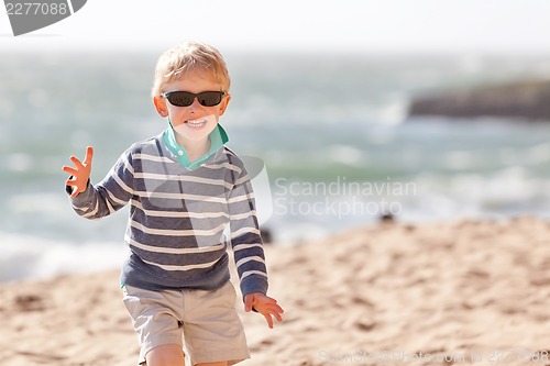 Image of boy at the beach