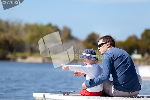Image of family at the park