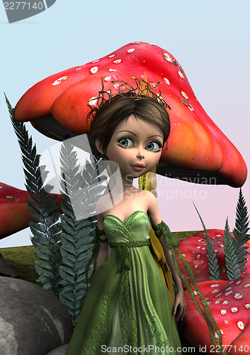 Image of Fairy in Woodland