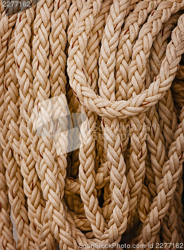 Image of Heavy nautical linen rope