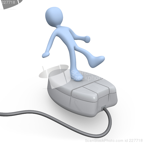 Image of Person on mouse