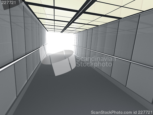 Image of Corridor leading to light