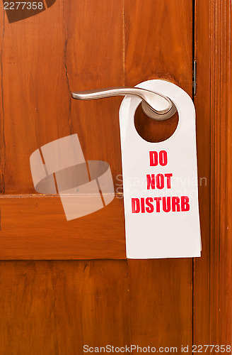 Image of Do not disturb