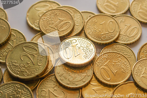Image of Euro coins