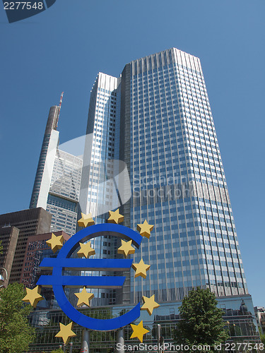 Image of European Central Bank in Frankfurt