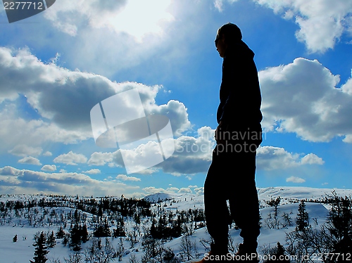 Image of boy in winter