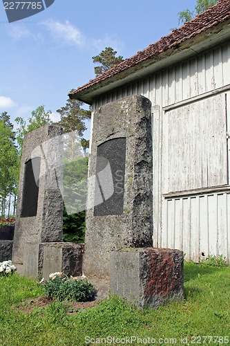 Image of Two Tombstones