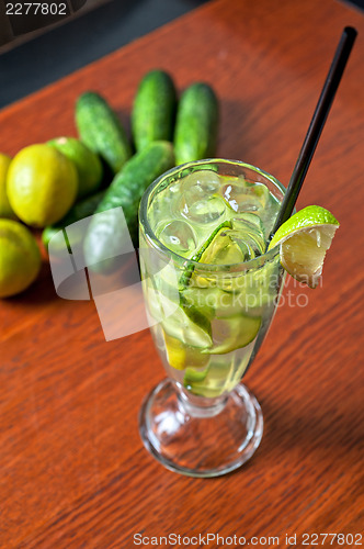 Image of cucumber lemonade