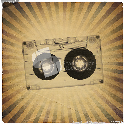 Image of Vintage music abstract background