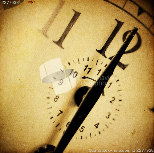 Image of Vintage clock background