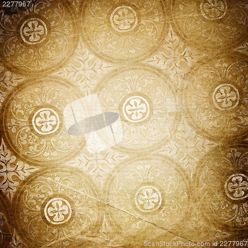 Image of Aged vintage background