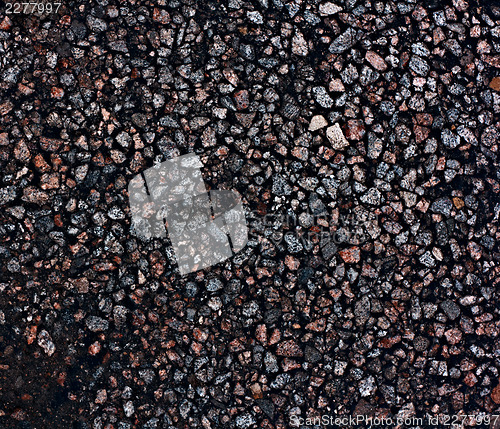 Image of Old Road Closeup. Asphalt Texture.