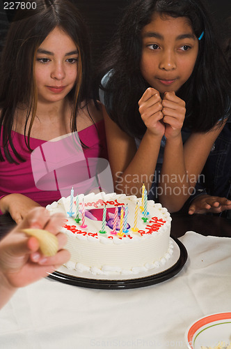 Image of teen celebrating birthday