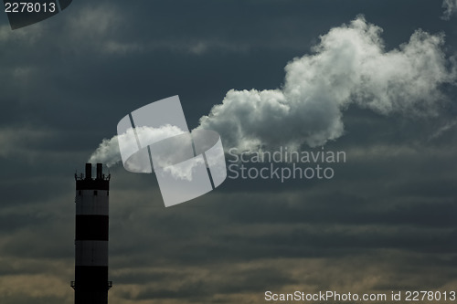 Image of Pollution. Closeup shot