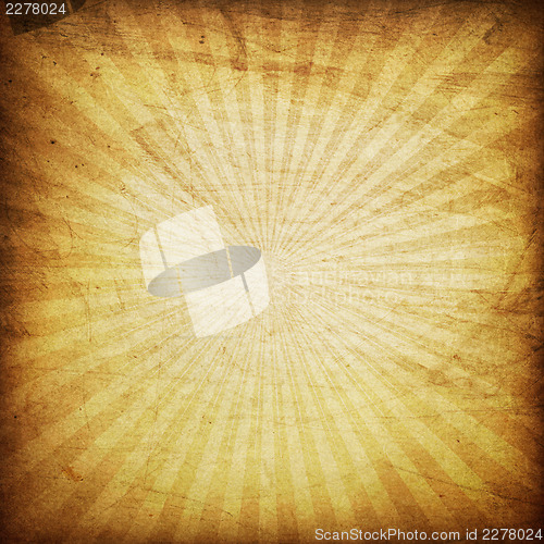 Image of Retro brown sunburst background.