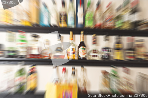 Image of bar blurred