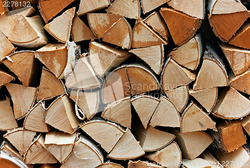 Image of Stack of firewood