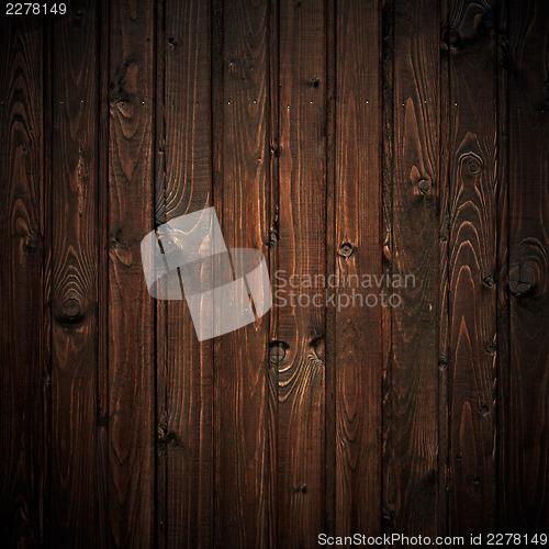 Image of Brown wooden background, square composition.