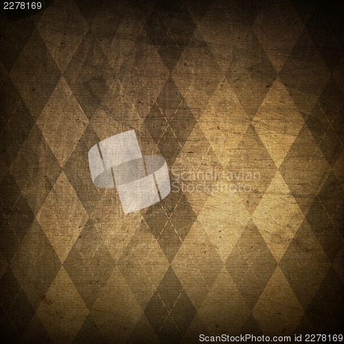 Image of Classic argyle grunge background