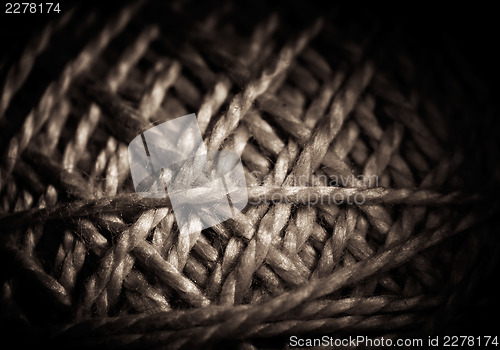 Image of texture of coarse rope