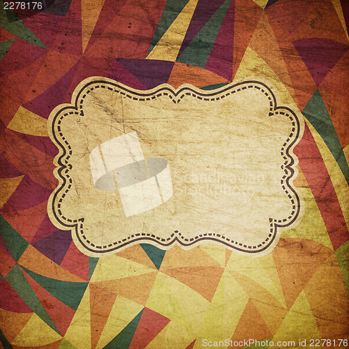 Image of Retro grunge circus background