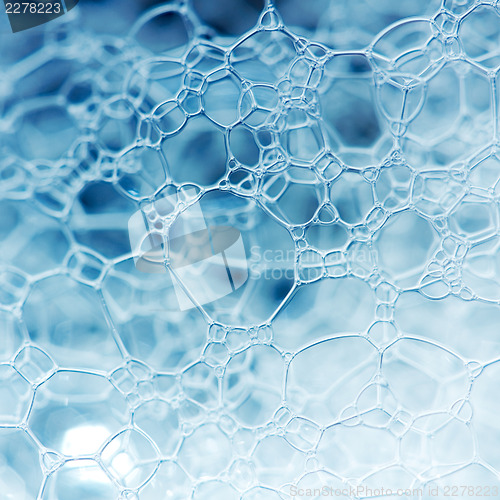 Image of soap bubbles macro