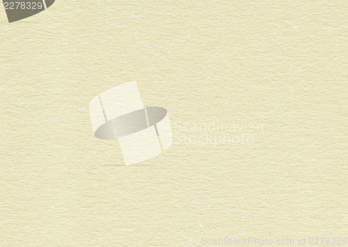 Image of Blank yellow hand-made paper