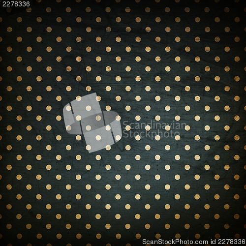 Image of Blue polka dot texture grunge background