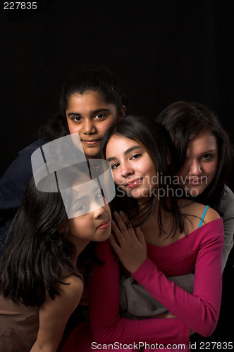 Image of teen posing