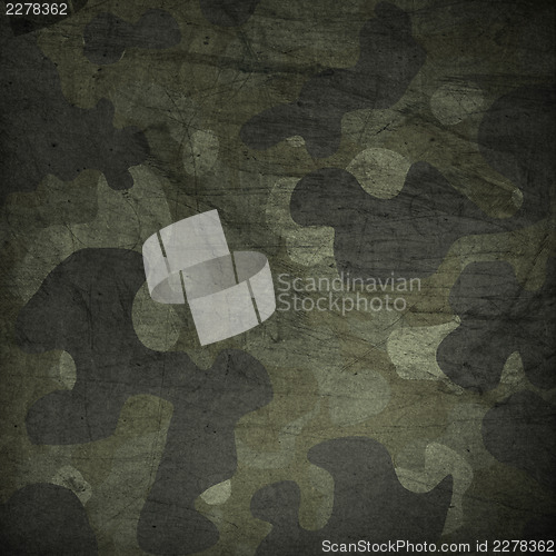 Image of Camouflage grunge background