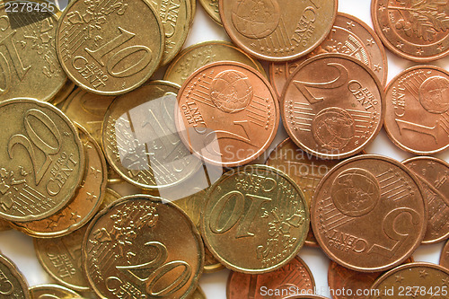 Image of Euro coins