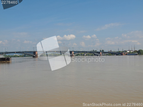 Image of Rhine river in Mainz