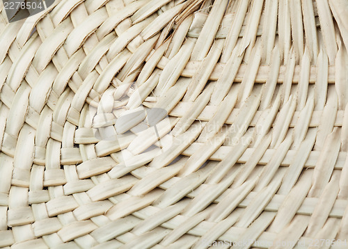 Image of Wicker basket close up