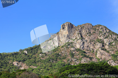 Image of Lion Rock in Hong Kong