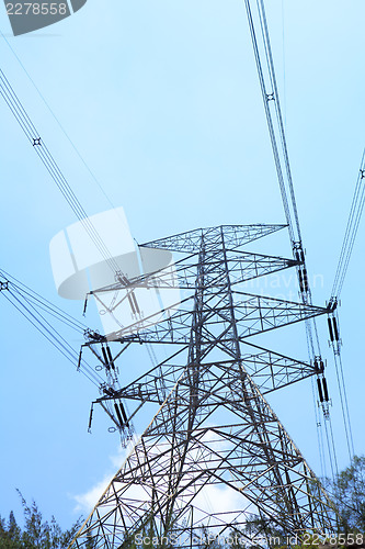 Image of Power transmission tower