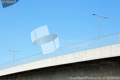 Image of Lighting pole on highway