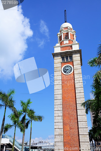 Image of Clock tower in Hong Kong