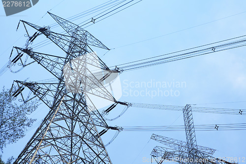 Image of Power transmission tower
