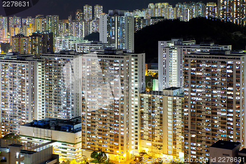 Image of Crowded residential building 